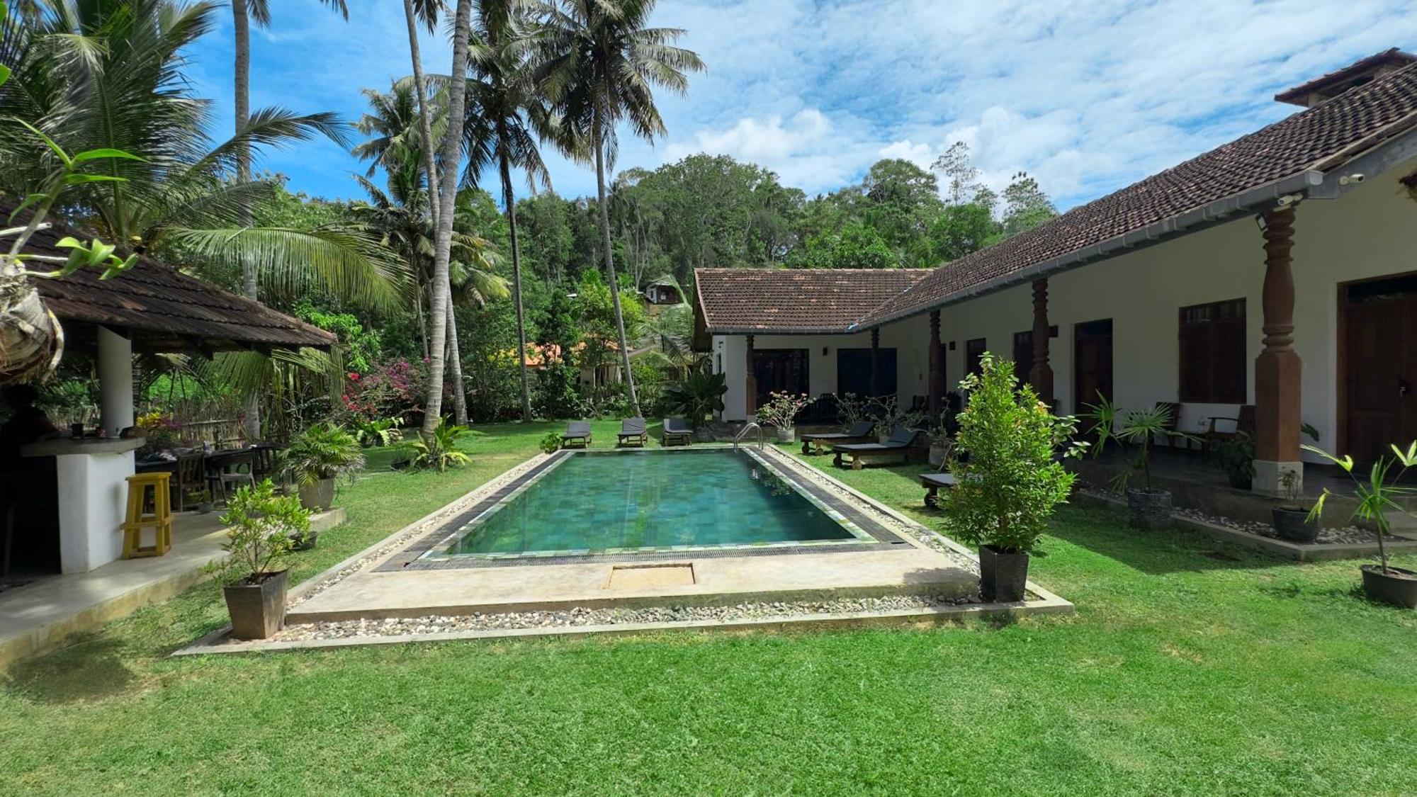 Villa Hiriketiya Dikwella Bagian luar foto