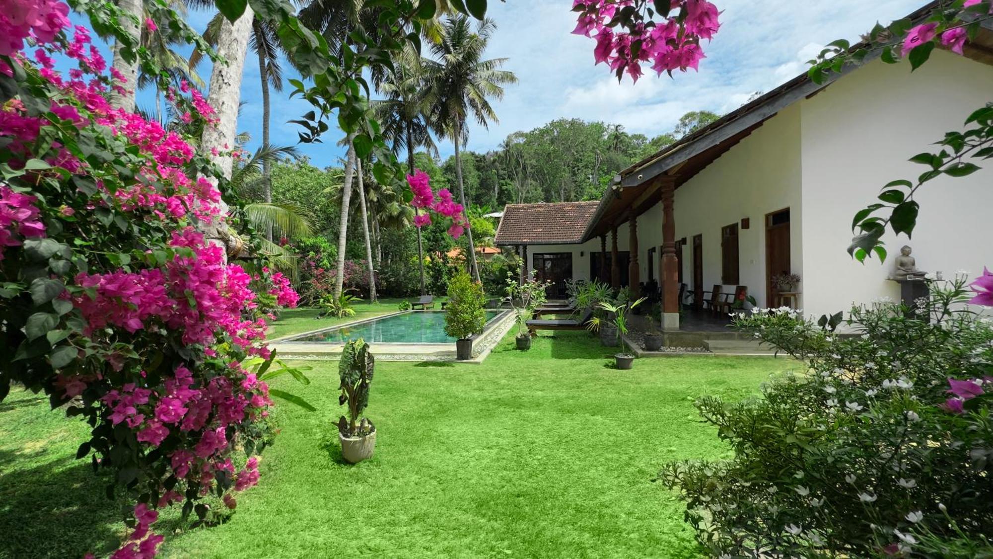 Villa Hiriketiya Dikwella Bagian luar foto