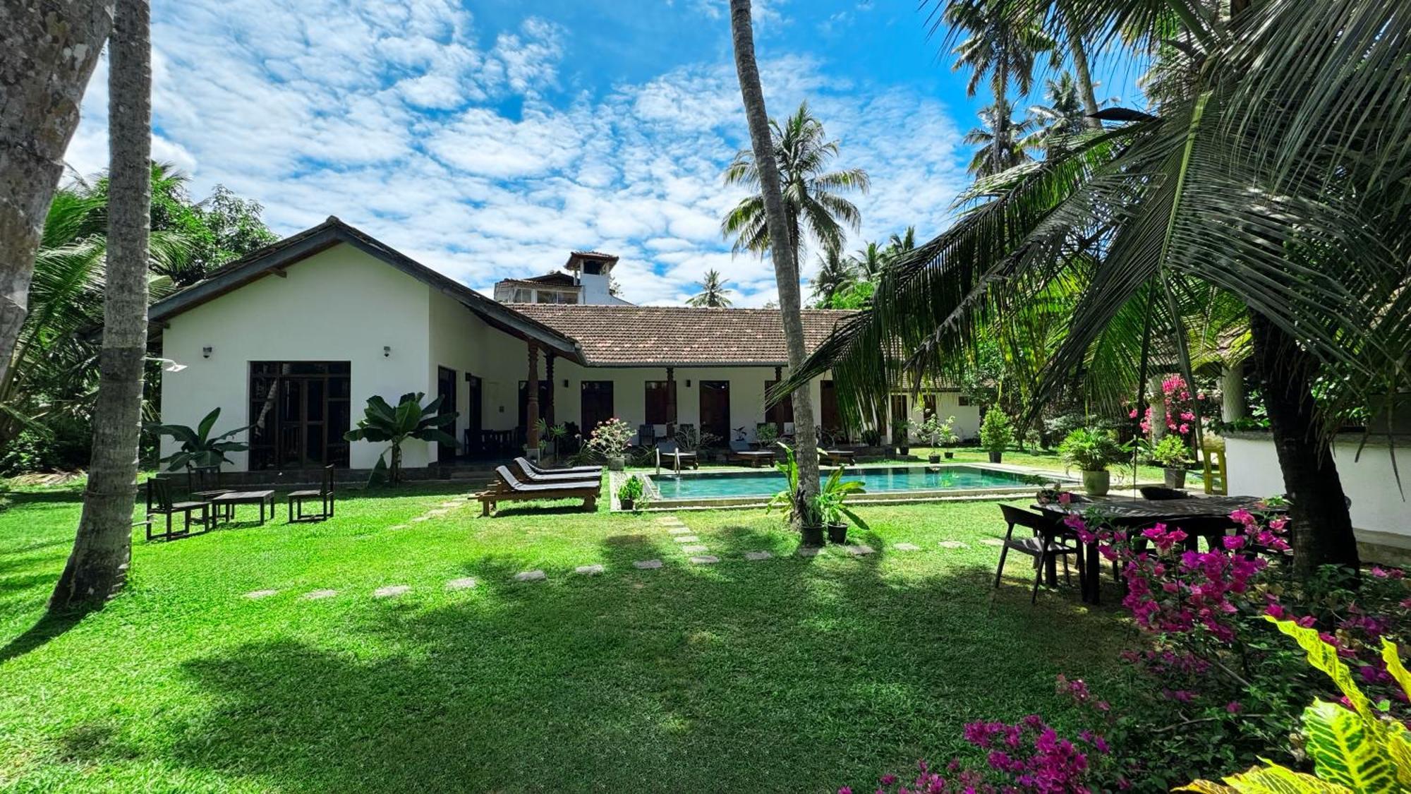 Villa Hiriketiya Dikwella Bagian luar foto