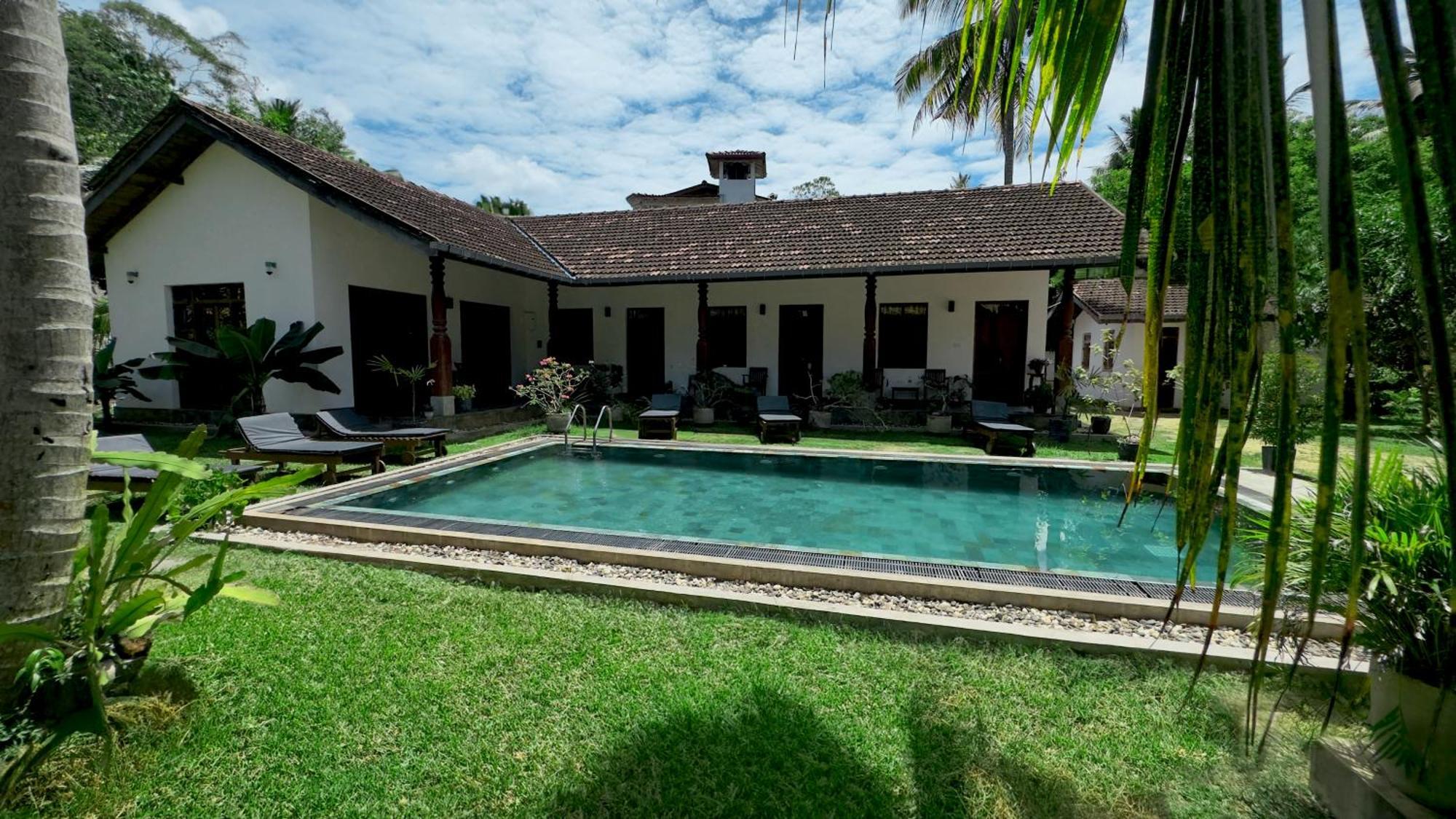 Villa Hiriketiya Dikwella Bagian luar foto