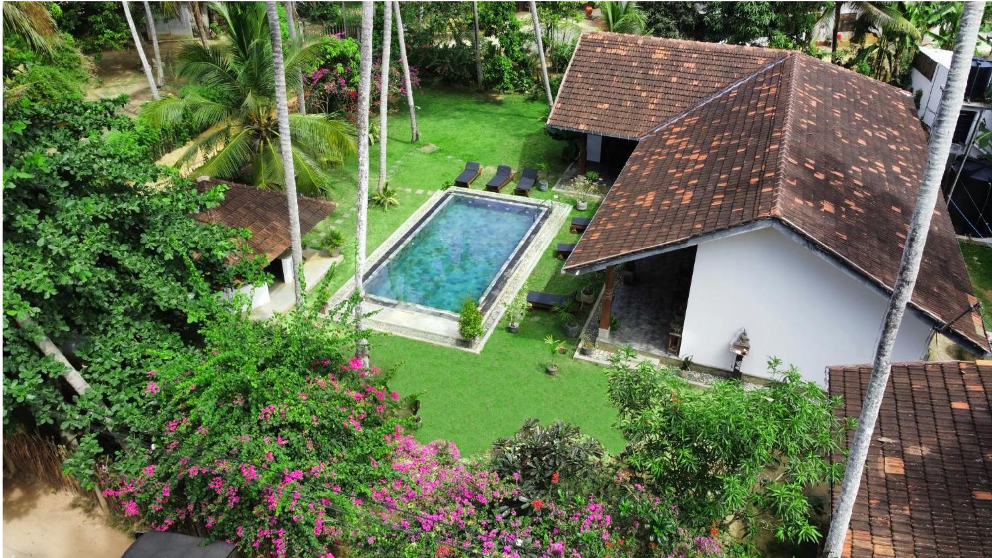 Villa Hiriketiya Dikwella Bagian luar foto